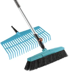 Gardena Combisystem-straatbezem Met Steel