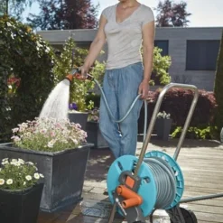 Gardena Slangenwagen AquaRoll S Set -Aanbiedingen Hof Lente Winkel 4078500033855 gardena slangenwagen aquaroll s set 3.201