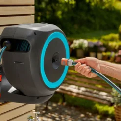 Gardena Wandslangenbox RollUp S 15 M 8 Gardena Wandslangenbox RollUp S 15 M -Aanbiedingen Hof Lente Winkel 4078500052085 6