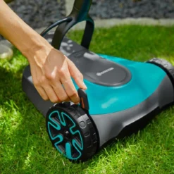 Gardena Accumaaier HandyMower 22/18V P4A Set -Aanbiedingen Hof Lente Winkel 4078500054157 gardena accumaaier handymower 2218v p4a set 6.390