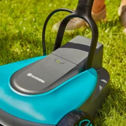 Gardena Accumaaier HandyMower 22/18V P4A Set -Aanbiedingen Hof Lente Winkel 4078500054157 gardena accumaaier handymower 2218v p4a set 7.390