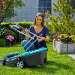 Gardena Accumaaier PowerMax 32/36V P4A Set -Aanbiedingen Hof Lente Winkel 4078500054171 gardena accumaaier powermax 3236v p4a set 12.390